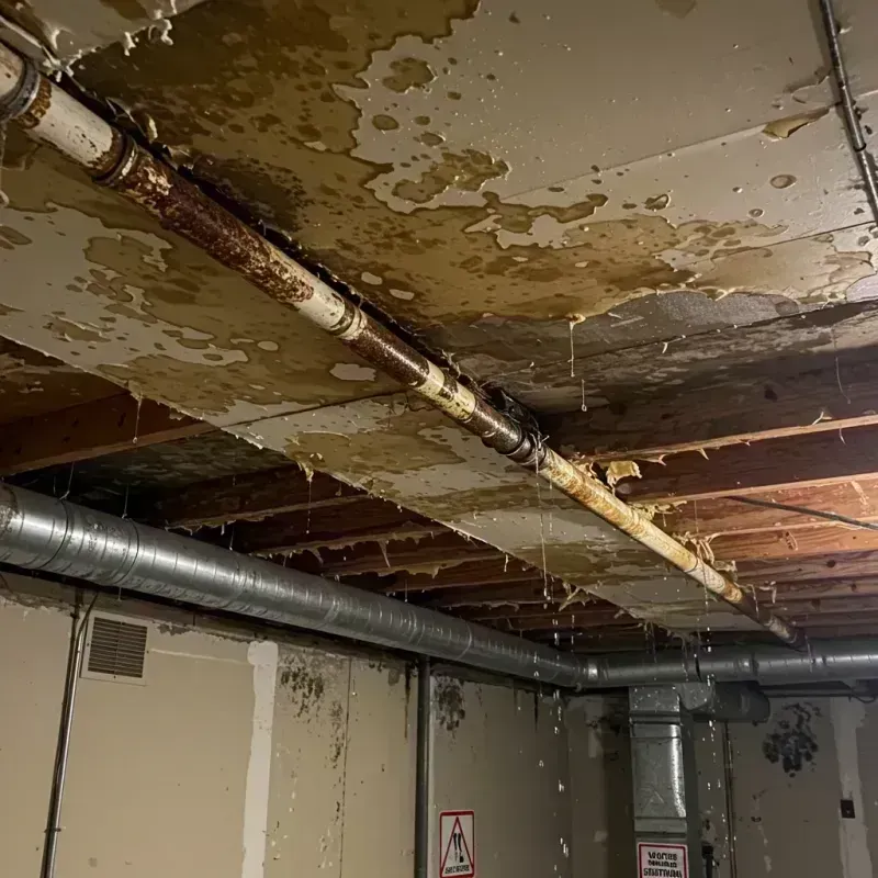 Ceiling Water Damage Repair in Christopher, IL